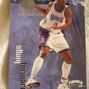 Kings Basketball Trading Card (Corliss Williamson)